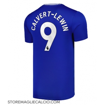 Everton Dominic Calvert-Lewin #9 Maglia Gara Casa Repliche 2024-25 Maniche Corte